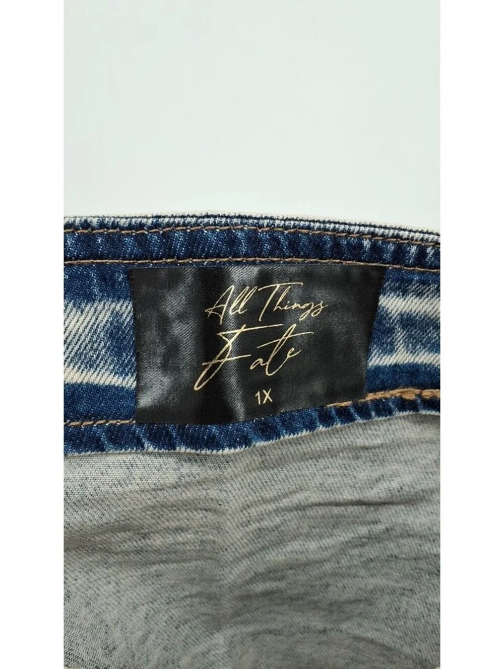 All Things Fate Talk Nice Denim Set-1X